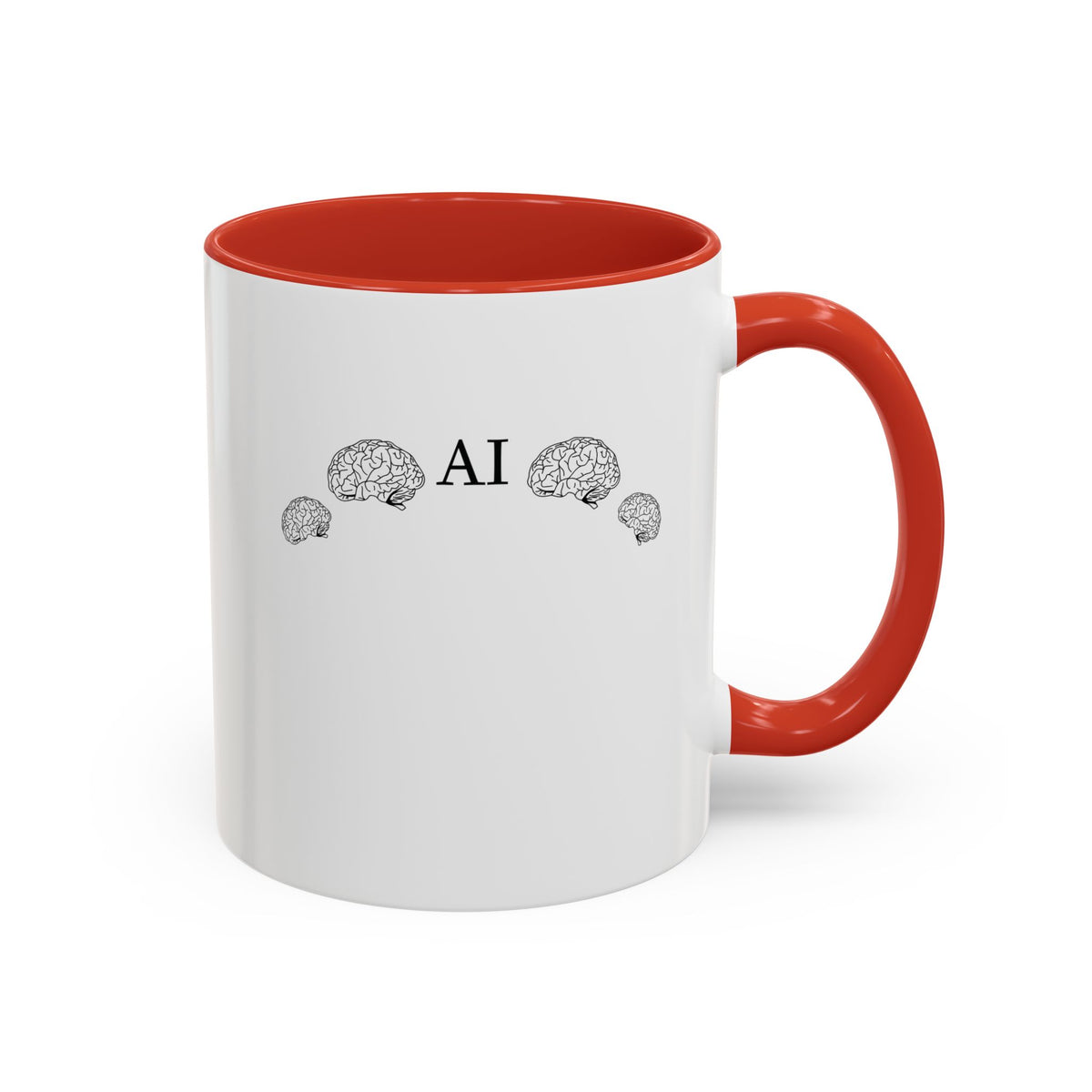 Big , small brain mug - 9 colours