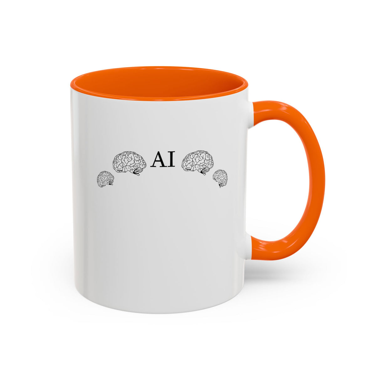 Big , small brain mug - 9 colours