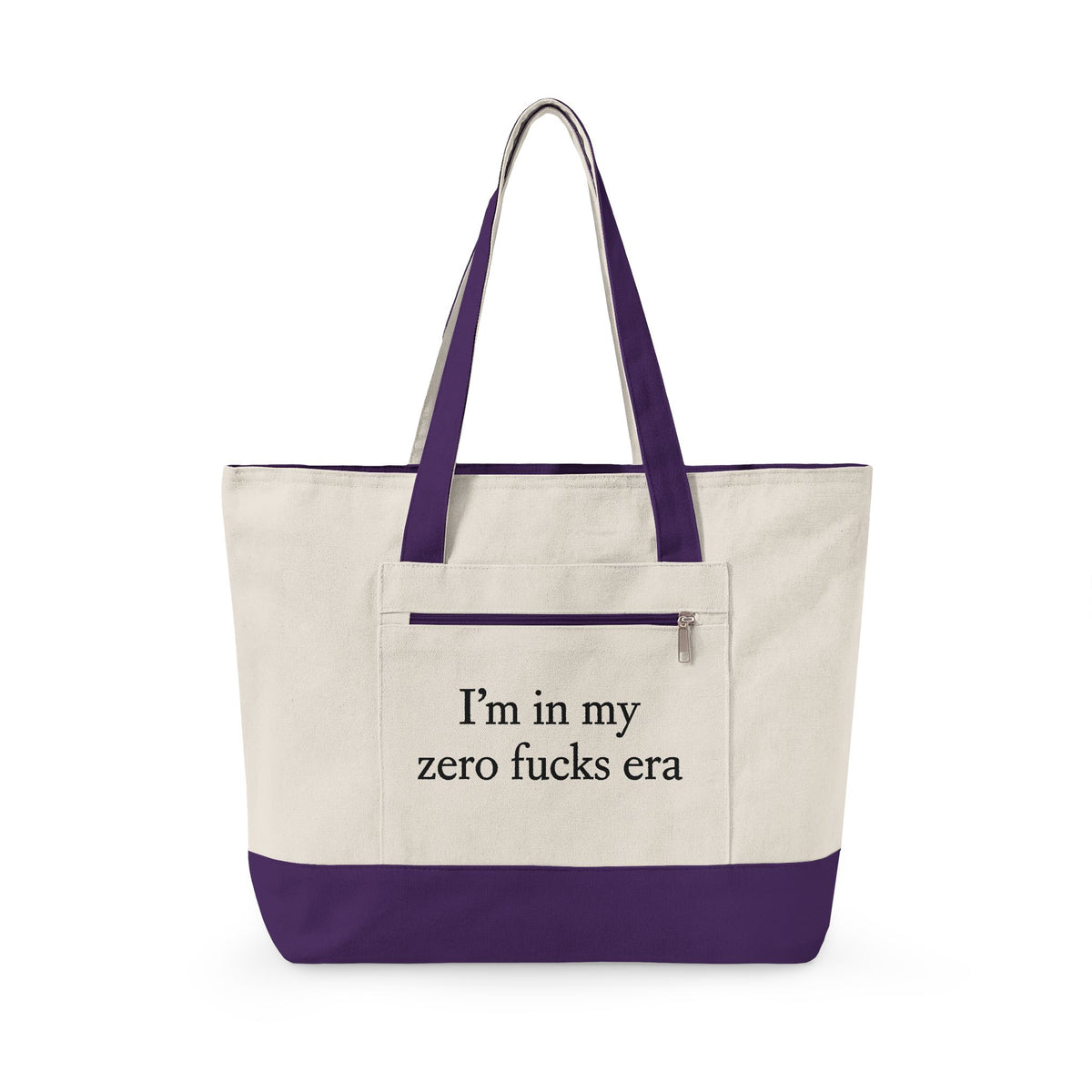 Zero fucks era tote -  8 colours