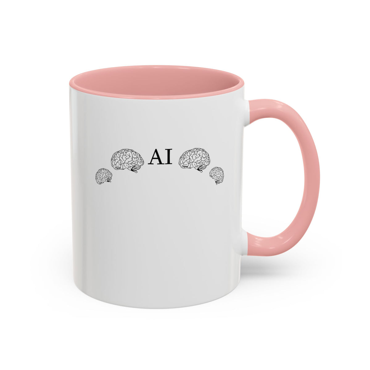 Big , small brain mug - 9 colours