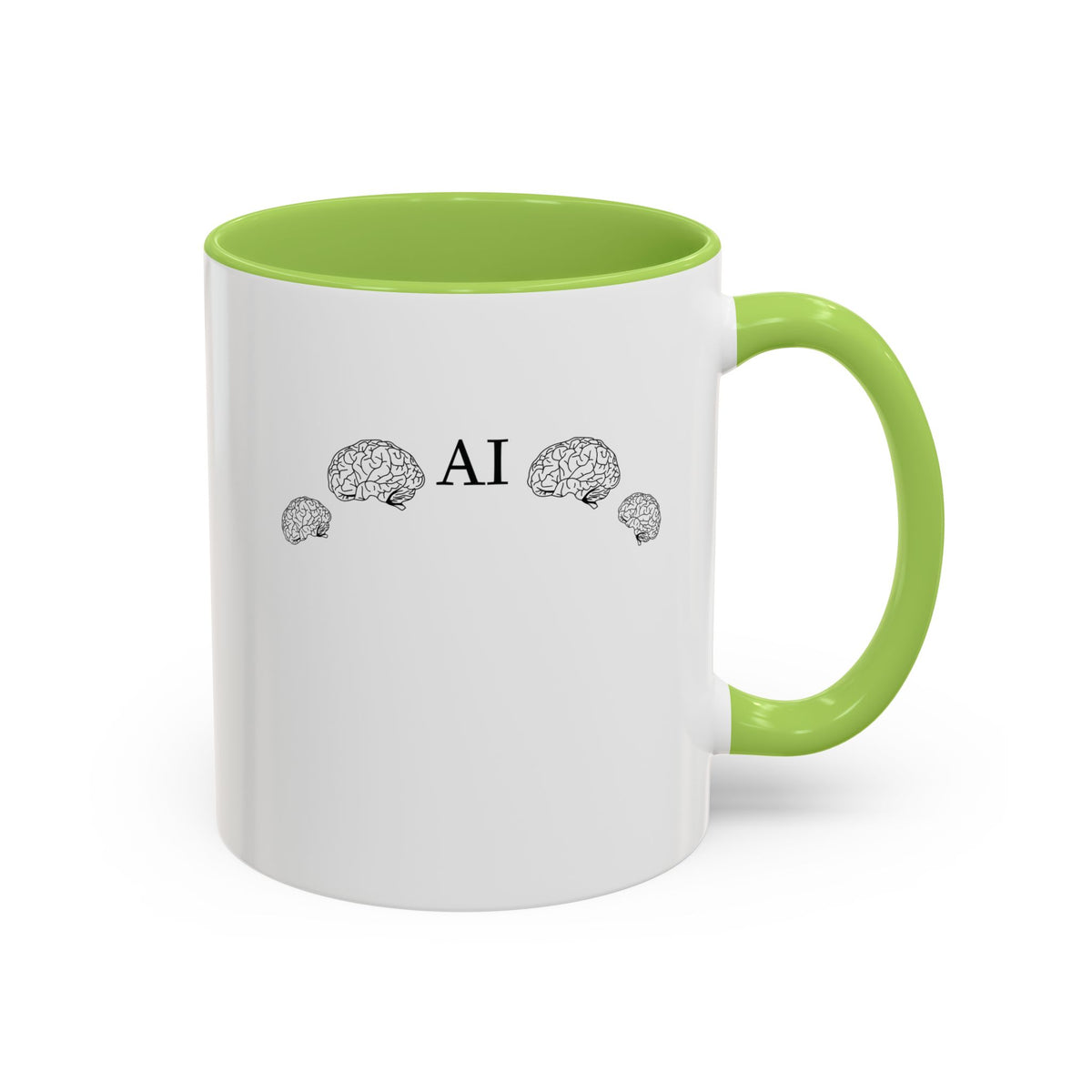 Big , small brain mug - 9 colours