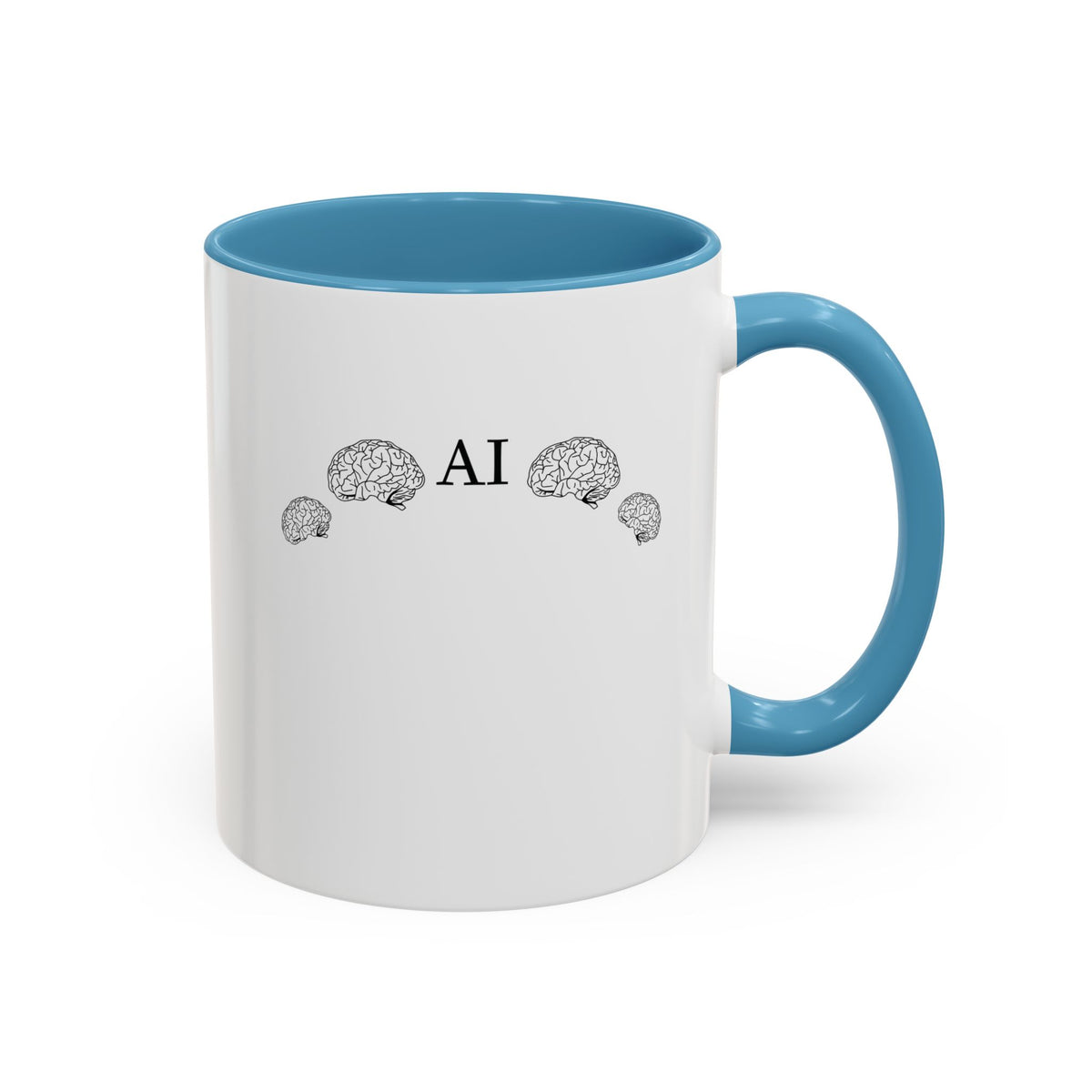 Big , small brain mug - 9 colours