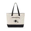 AI Crying Eye Zip tote bag - 8 colours