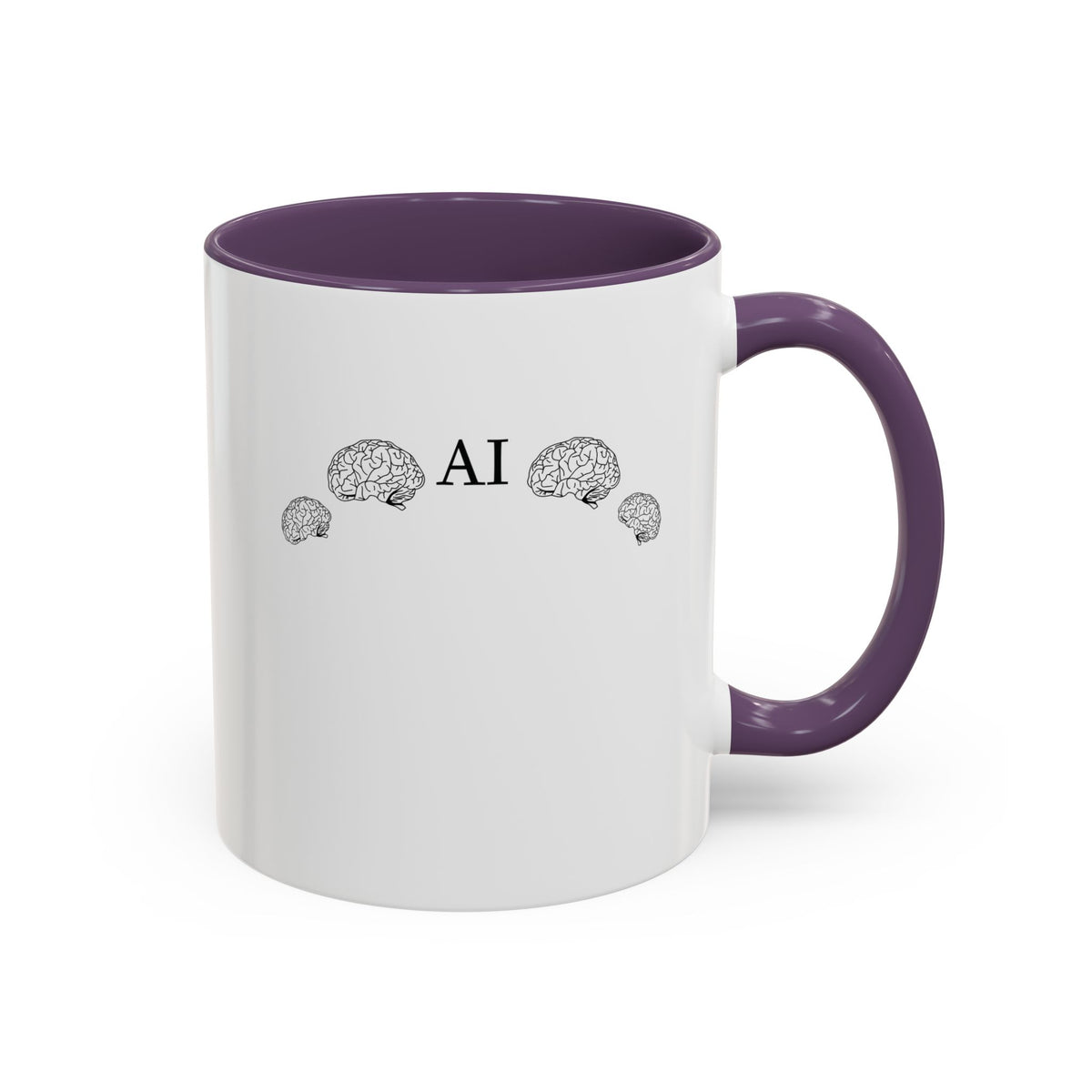 Big , small brain mug - 9 colours