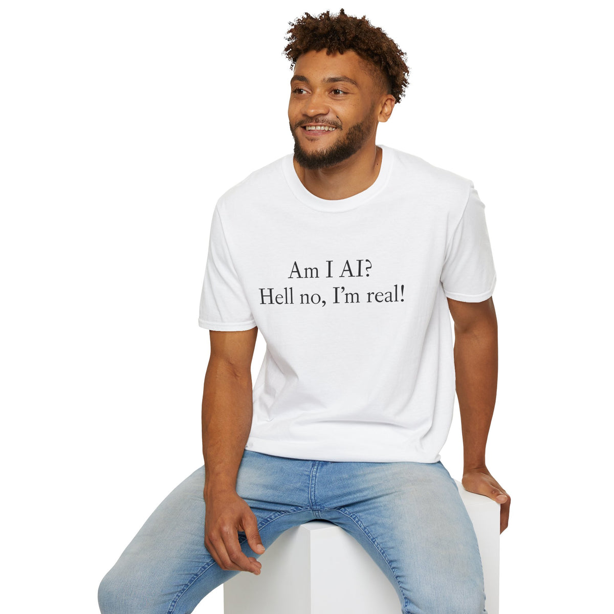 Am I AI? Tee - 9 colours