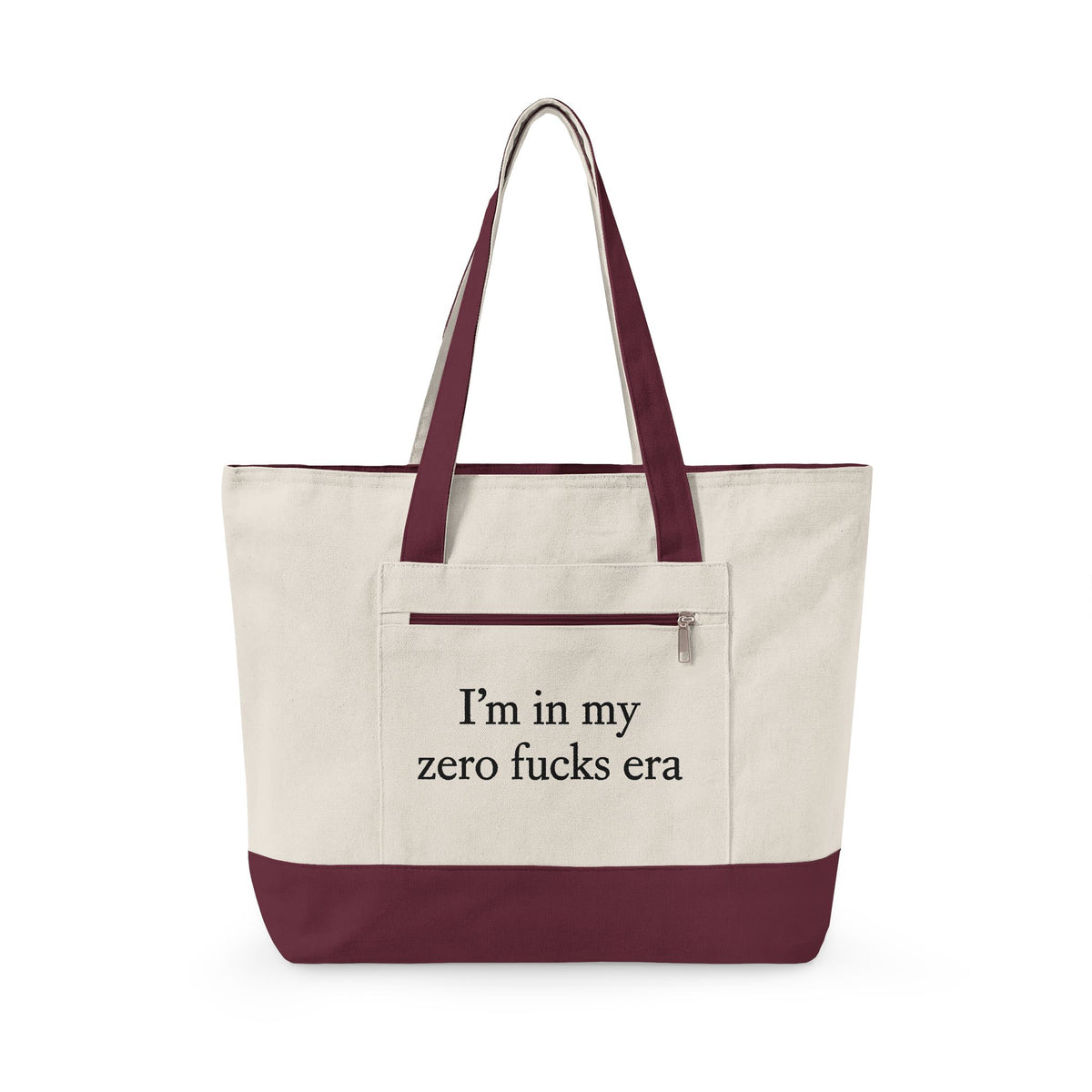 Zero fucks era tote -  8 colours